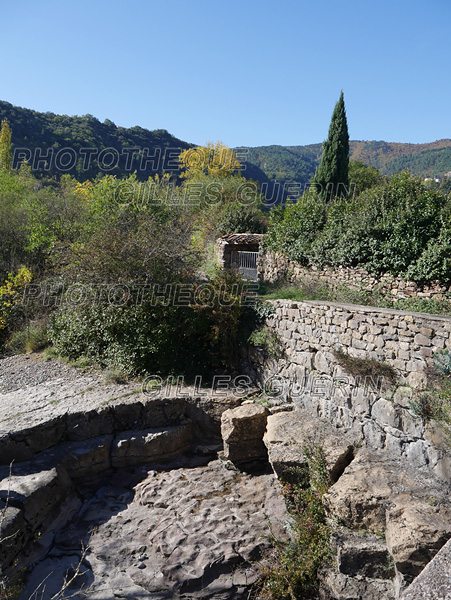 Chemin de Grande Randonnes  la limite sud du Parc Naturel Rgional des Monts d'Ardche - Cvennes 2021