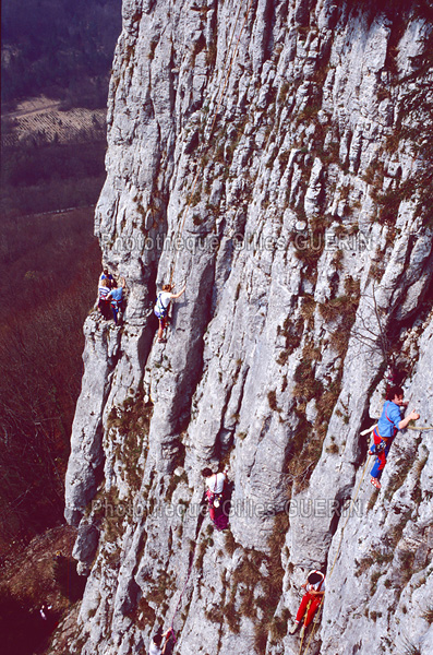 Varappe -  Ecole d'escalade de la Brme