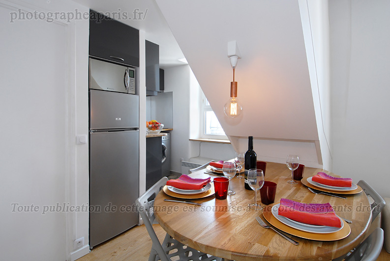 Duplex - Coin repas au premier niveau