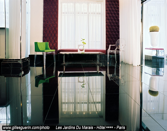 Hotel **** LES JARDINS DU MARAIS - Entr�e