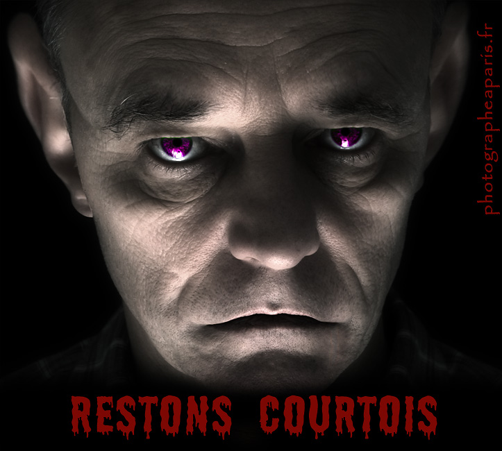 Photomontage - Mauvaise t�te